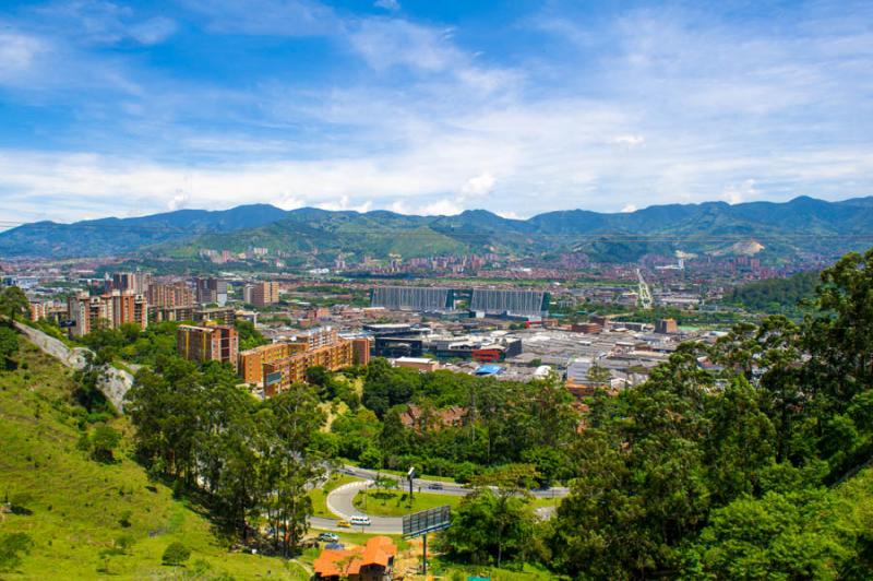 Panoramica de Medellin, Antioquia, Colombia