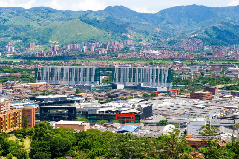 Panoramica de Medellin, Antioquia, Colombia