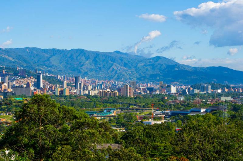 Panoramica de Medellin, Antioquia, Colombia