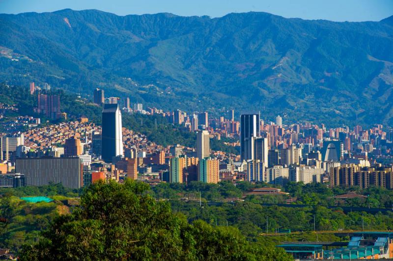 Panoramica de Medellin, Antioquia, Colombia