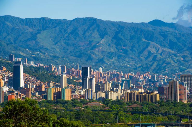 Panoramica de Medellin, Antioquia, Colombia