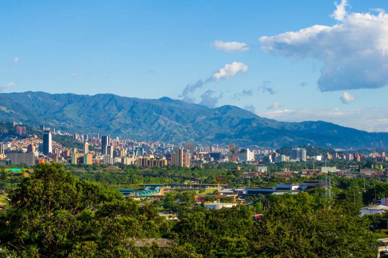 Panoramica de Medellin, Antioquia, Colombia