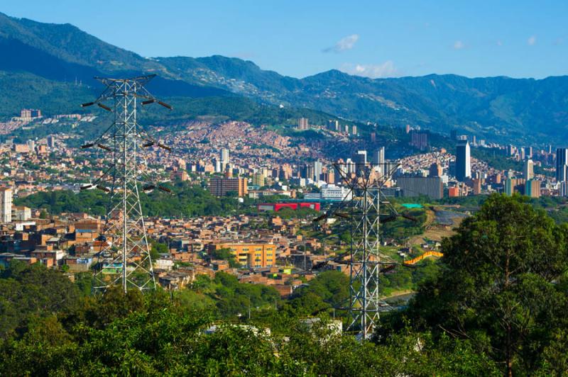 Panoramica de Medellin, Antioquia, Colombia