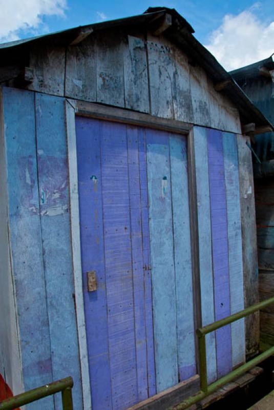 Vivienda Tradicional, Puerto Nariño, Amazonia, Am...