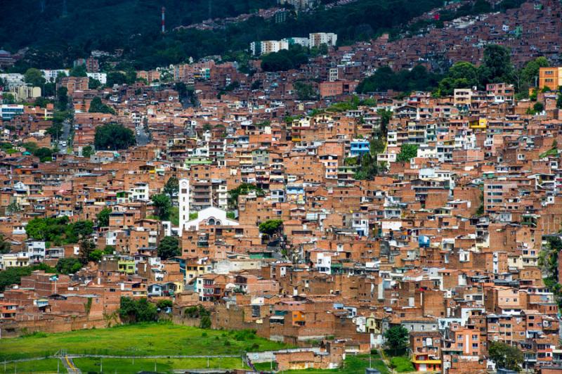 Panoramica de Medellin, Antioquia, Colombia