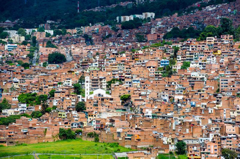 Panoramica de Medellin, Antioquia, Colombia