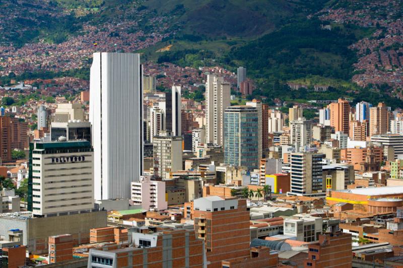 Panoramica de Medellin, Antioquia, Colombia