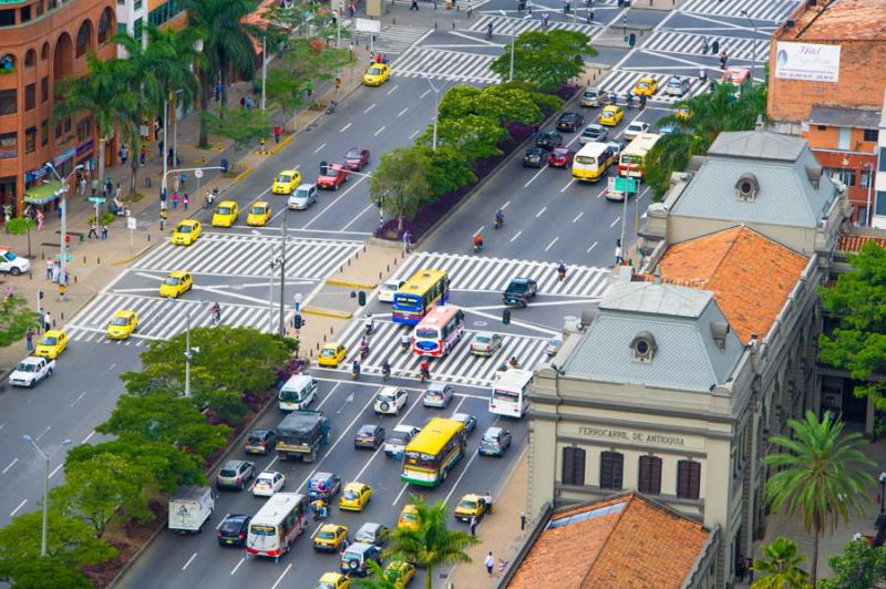 Avenida San Juan, Medellin, Antioquia, Colombia