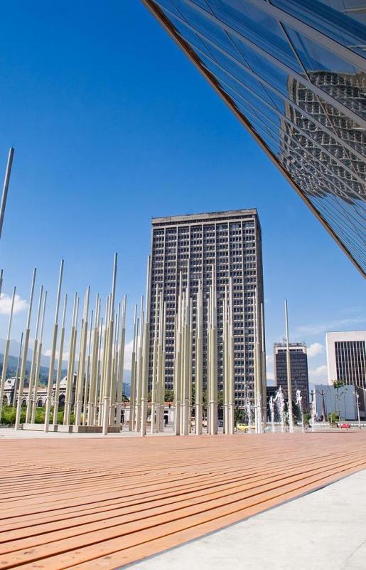 Plaza de la Luz, Medellin, Antioquia, Colombia