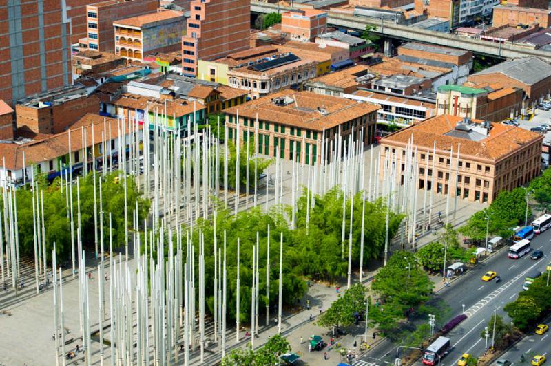 Plaza de Cisneros, Medellin, Antioquia, Colombia