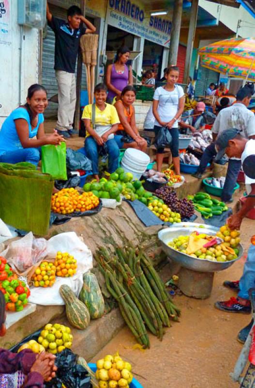 Mercado de Puerto Nariño, Puerto Nariño, Amazoni...