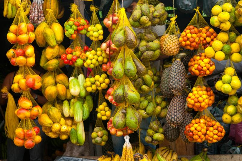 Mercado de Puerto Nariño, Puerto Nariño, Amazoni...