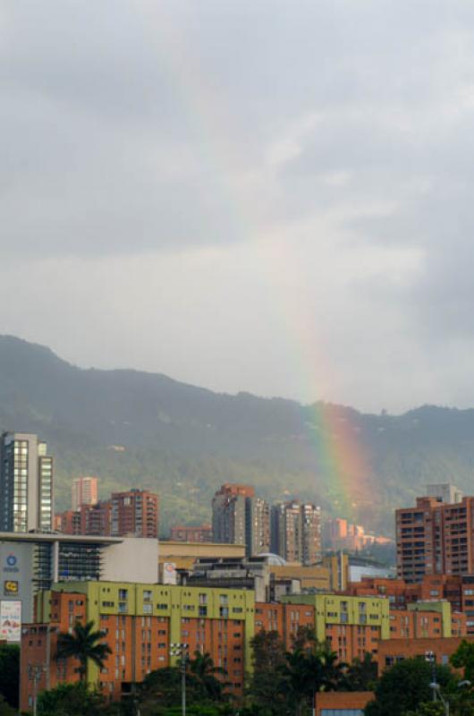 Panoramica de El Poblado, Medellin, Antioquia, Col...