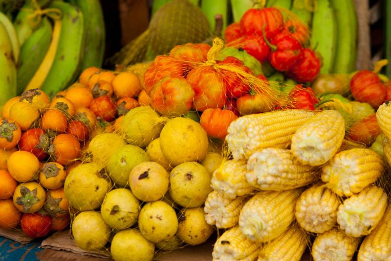 Mercado de Puerto Nariño, Puerto Nariño, Amazoni...