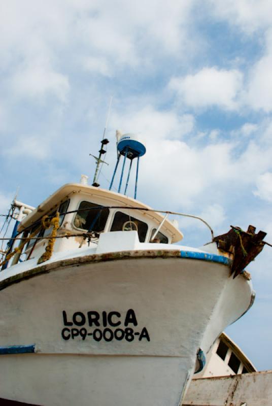 Barco Pesquero, Santa Cruz de Lorica, Cordoba, Col...