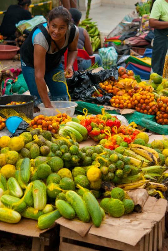 Mercado de Puerto Nariño, Puerto Nariño, Amazoni...