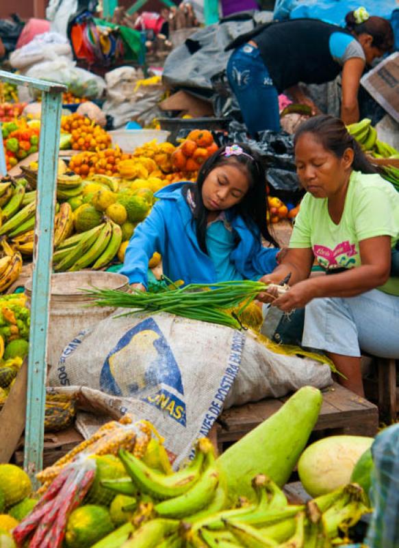 Mercado de Puerto Nariño, Puerto Nariño, Amazoni...