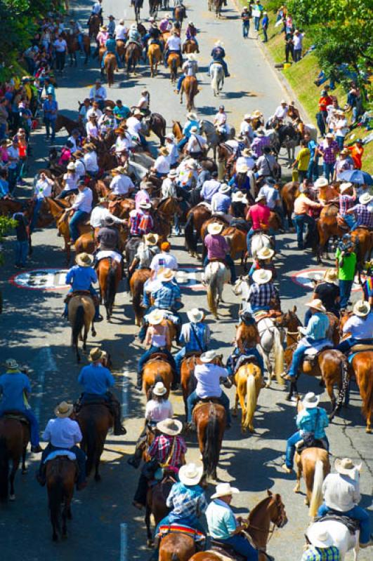 Cabalgata de las Flores, Feria de las Flores, Mede...