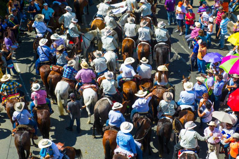 Cabalgata de las Flores, Feria de las Flores, Mede...