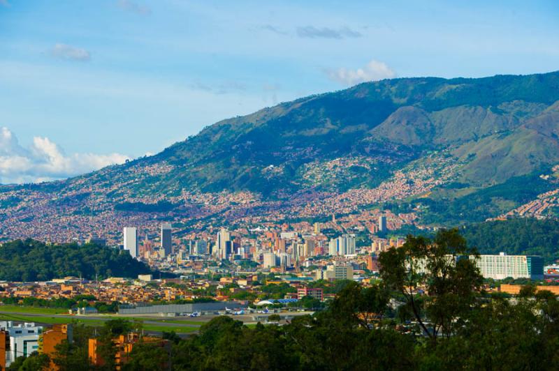 Panoramica de Medellin, Antioquia, Colombia