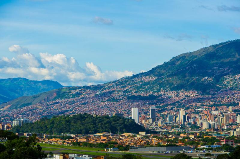 Panoramica de Medellin, Antioquia, Colombia