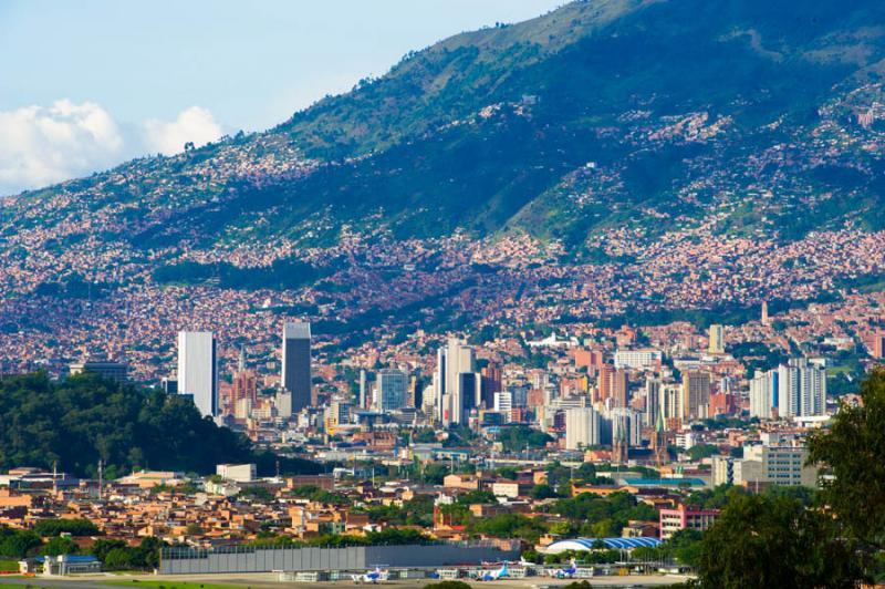 Panoramica de Medellin, Antioquia, Colombia