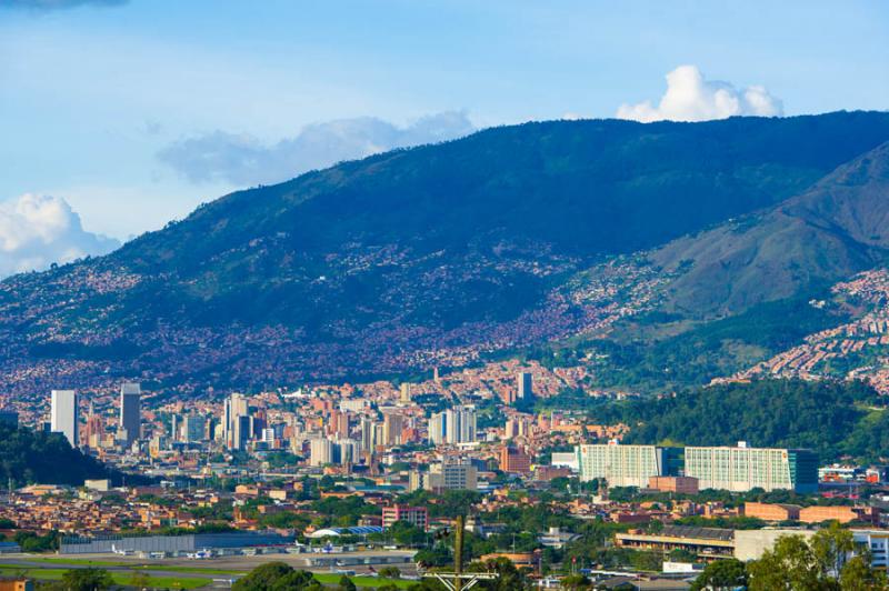 Panoramica de Medellin, Antioquia, Colombia