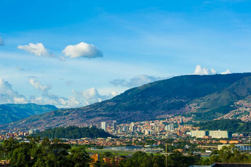 Panoramica de Medellin, Antioquia, Colombia