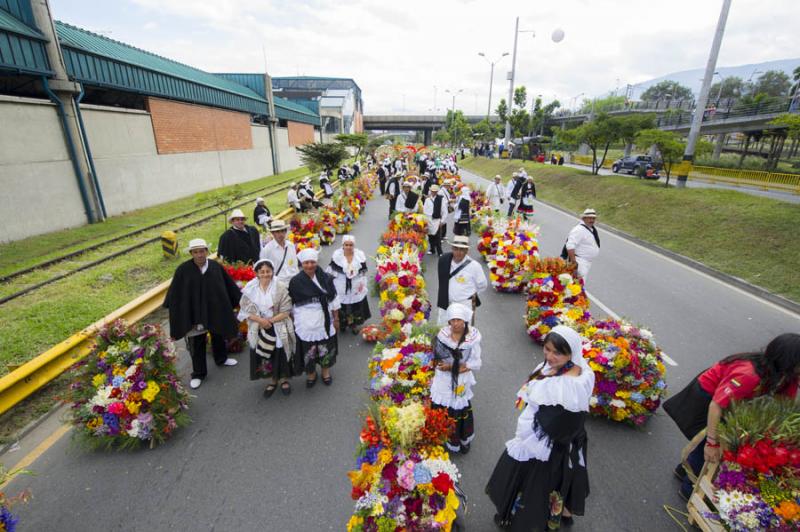 Desfile de Silleteros, Feria de las Flores, Medell...