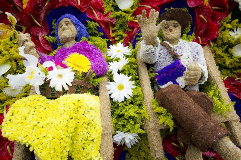 Desfile de Silleteros, Feria de las Flores, Medell...