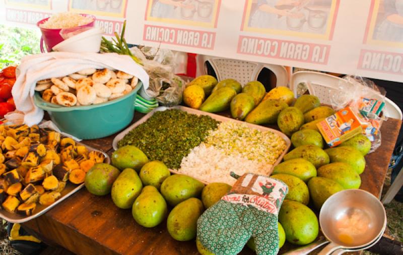 Ingredientes para el Sancocho