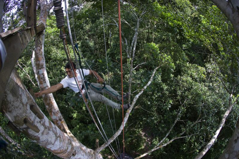 Rapel en la Selva, Amazonas, Leticia, Colombia