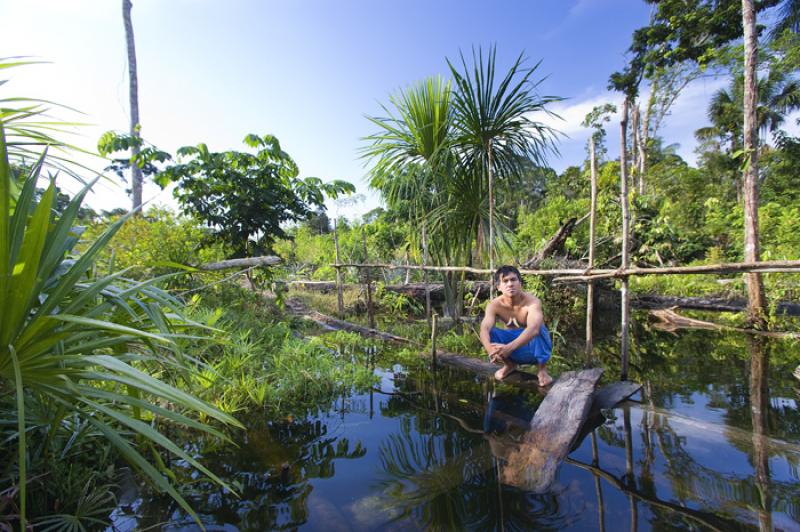 Hombre Pensativo, Amazonas, Leticia, Colombia