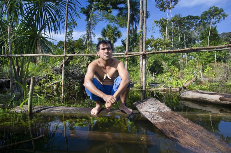 Hombre Pensativo, Amazonas, Leticia, Colombia