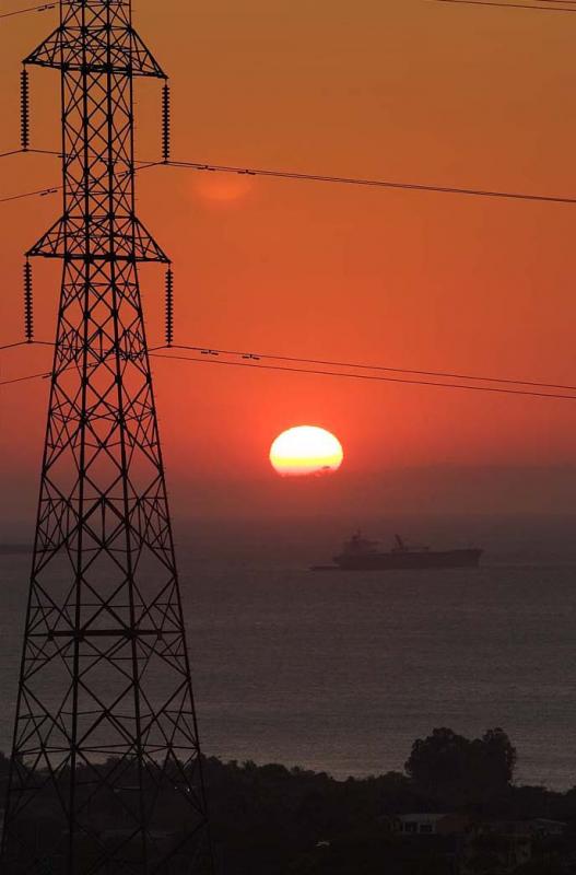 Ocaso en Santa Marta, Magdalena, Colombia