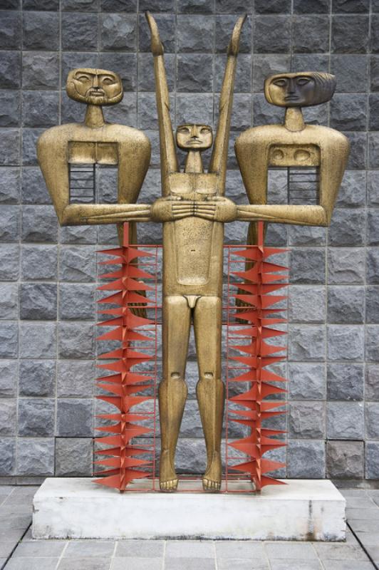 Museo Capilla del Hombre, Quito, Ecuador, Sur Amer...