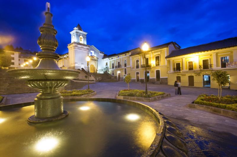 Plaza San Blas, Quito, Ecuador, Sur America