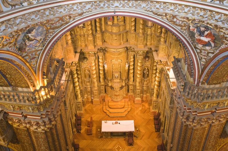 Iglesia de La CompaÃ±ia, Quito, Ecuador, Sur Ame...