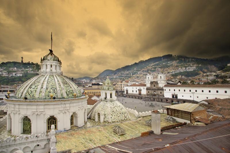 Iglesia de La CompaÃ±ia, Quito, Ecuador, Sur Ame...