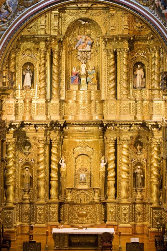 Iglesia de La CompaÃ±ia, Quito, Ecuador, Sur Ame...