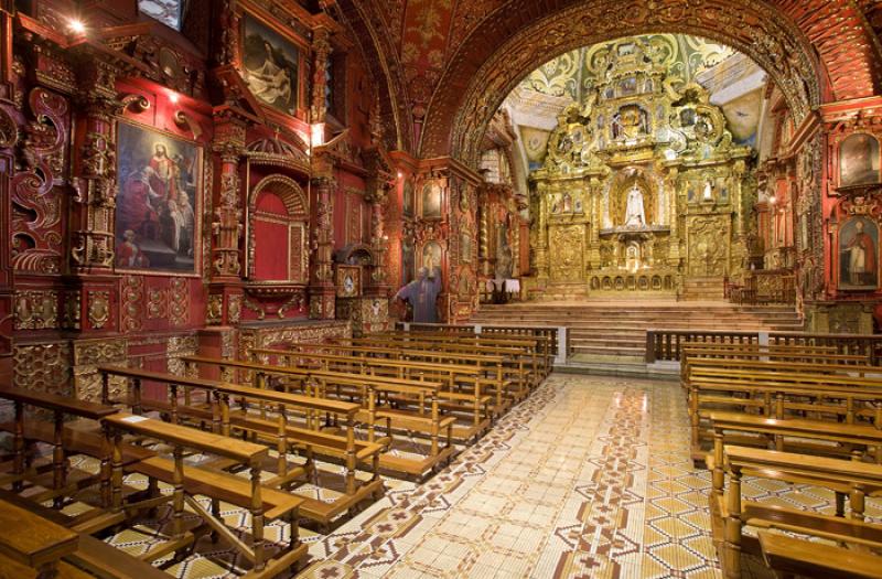 Iglesia de San Francisco, Quito, Ecuador, Sur Amer...