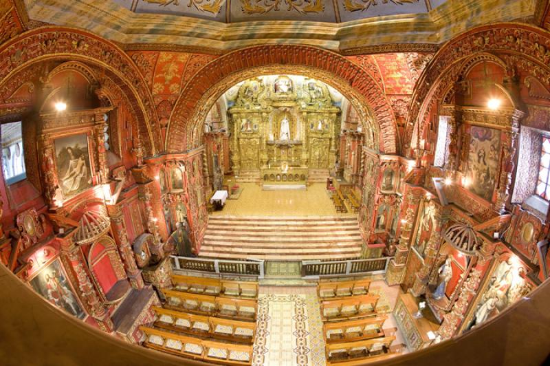 Iglesia de San Francisco, Quito, Ecuador, Sur Amer...