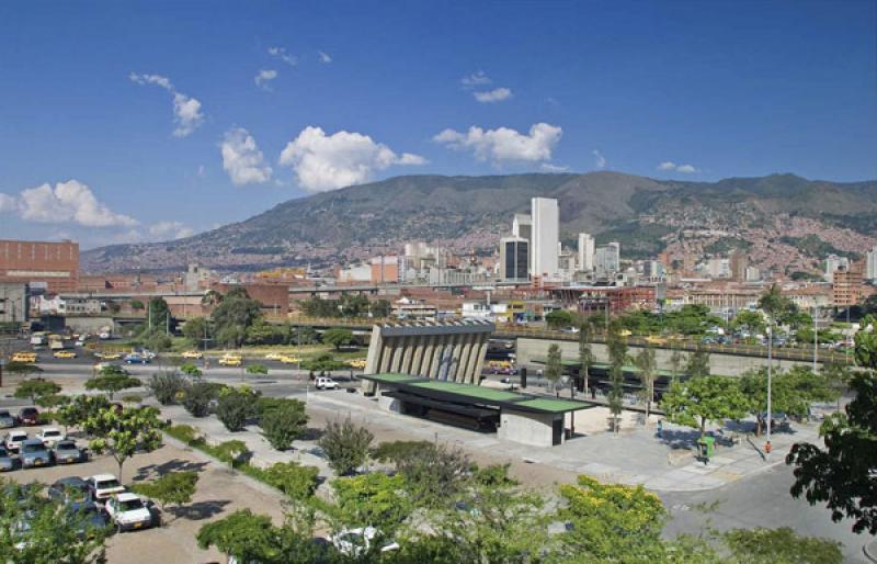 Panoramica de la Ciudad de Medellin, Antioquia, Co...