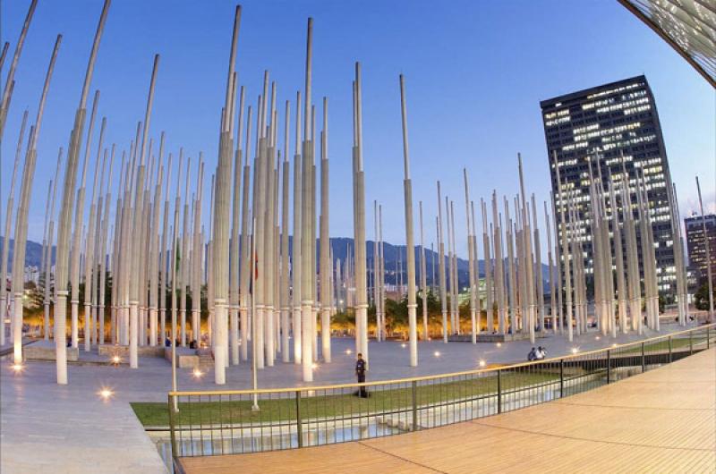 Plaza de la Luz, Medellin, Antioquia, Colombia