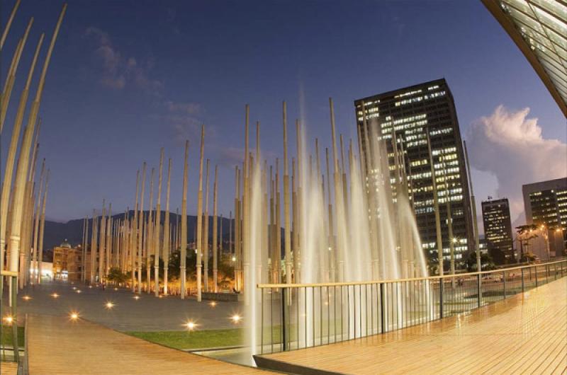 Plaza de la Luz, Medellin, Antioquia, Colombia