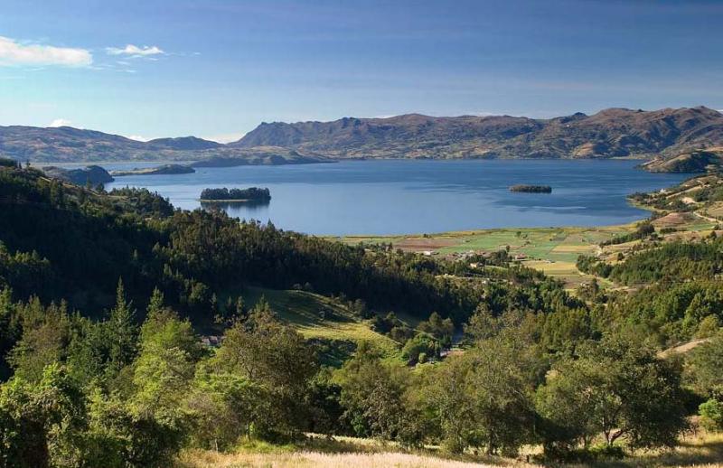 Laguna la Tota, Boyaca, Colombia