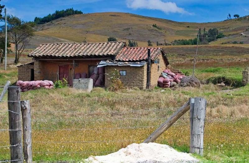 Vivienda Tradicional de Boyaca, Colombia