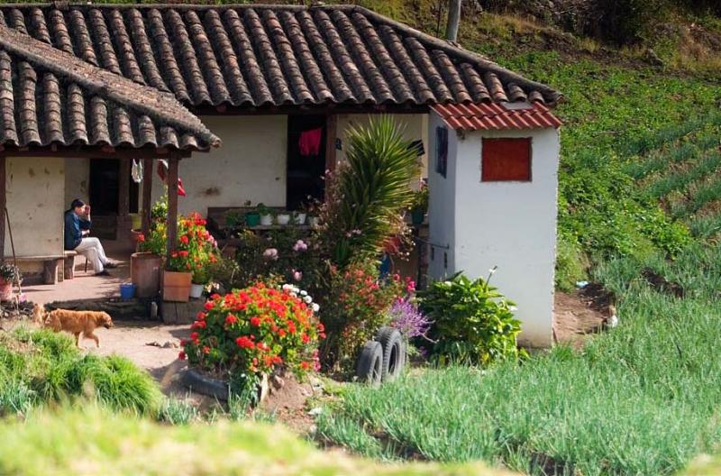 Vivienda Tradicional de Boyaca, Colombia