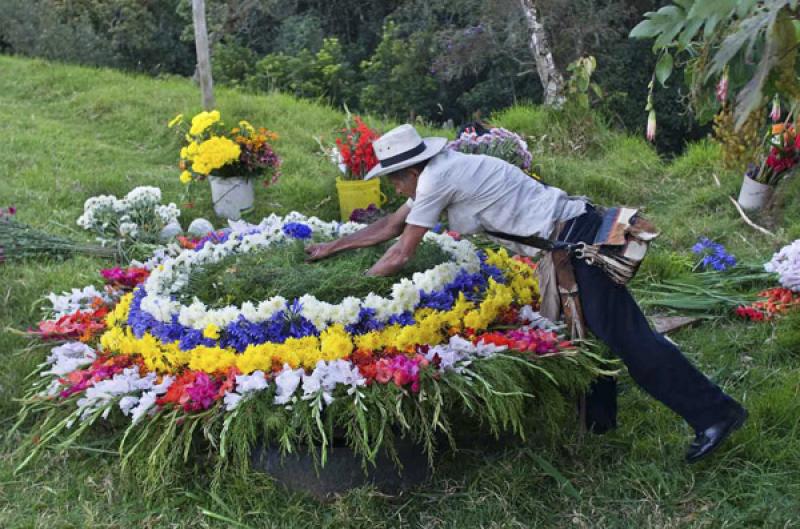 Silletero de Santa Elena, Antioquia, Medellin, Col...