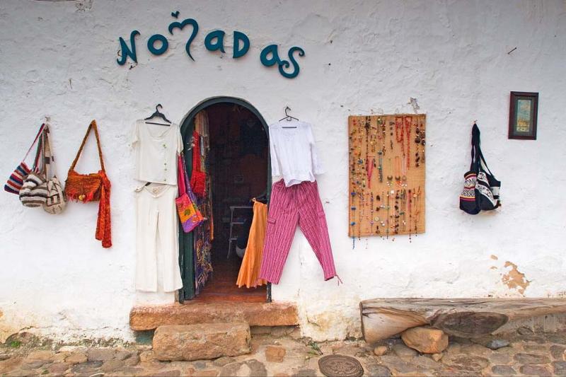 Ventas de Artesanias, Villa de Leyva, Boyaca, Colo...